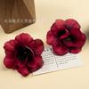 Flor de Ameixa Estilo Floresta 8cm Flores Artificiais Feitas à Mão Material para Guirlanda DIY Grampo de Cabelo Acessório de Cabelo Acessórios Hanfu