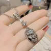Versa personalidad europea y americana forma de serpiente traje de mujer chapado en oro retro moda pulsera abierta exagerada hip hop collar moderno genial