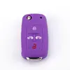 Para Volkswagen Sharan Multivan T5 dobrável 4 peças de silicone conjunto de chaves kellowe capa de chave Conjunto de chaves