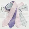 Gravatas de Seda Masculinas no Atacado em Estoque, Estilos Primavera e Verão, Gravatas de Seda Amora Tecidas em Jacquard Formais de Negócios Casuais, 7cm
