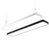 Lustre de Ferro Forjado Estilo Industrial com Fita LED para Uso Comercial em Escritórios, Academias, Supermercados, Iluminação Economizadora de Energia, Adequado para 110-240V