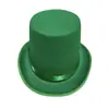 Sombrero de Copa Negro Sombrero de Mago 20 cm de Alto Sombrero Lincoln Sombrero de Jazz Sobredimensionado Sombrero de Copa Alta Sombrero de Copa Plana Sombrero de Copa Alta