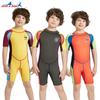 Traje de buceo de una pieza para niños de 2.5 mm al por mayor de fábrica, traje de baño cálido con protección solar para niños, traje de buceo para esnórquel, buceo contra medusas