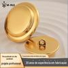 Escada Xiaoxiang cogumelo redondo metal moda clássica casaco casaco suéter fivela decorativa atacado atacado transfronteiriço