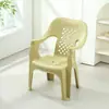 Venda Direta de Fábrica Cadeira de Plástico com Apoios de Braço e Encosto Espessados, Adequada para Casa, Praia, Exterior, Simples e Casual, Disponível para Dropshipping