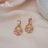 Joyería para Ojos de Amor: Pendientes Brillantes y Exquisitos, Pendientes Vintage Simples Dulces Geniales, Pendientes Elegantes en Capas