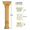Molde para Columna Romana GRC Plástico ABS Acero Cemento Estilo Europeo Componentes Columna Redonda Plantilla de Construcción Fabricante Otro