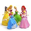 6 Animación que rodea la serie Princesa Hada Falda Grande Muñeca Hecha a Mano Colección de Muñecas Adornos al por mayor