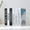 Estilo Dobrável Simples Moderno Dobrável Livro Falso Estilo Ins Livro Decorativo Enfeites Modelo de Livro Artificial Adereço para Fotos de Ambiente Livro