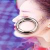 Llavero de Anillo de Resorte de Aleación Colgante de Bola de Pelo de Fur Aleación Hebilla Llavero de Batería Móvil Venta al por Mayor Accesorios DIY E89