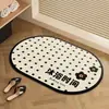 Alfombrilla Antideslizante de Barro Diatomeas para Baño, Ducha, Entrada, Cocina, Suave, Absorbente de Agua