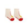 Calcetines de Año Nuevo para Bebé Recién Nacido del Año del Conejo 23 Calcetines de Luna Llena de Un Año Calcetines Rojos para Bebé Calcetines de Media Caña para Niños Estilo Nacional