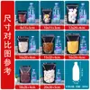 Bolsa autosoportante y autosellante de papel de aluminio negro Yin y Yang con recubrimiento de aluminio y orificio para colgar, bolsillo sellado, bolsa de embalaje para semillas de melón y snacks