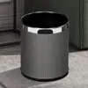 Lixeira para Uso Doméstico, Sala de Estar, Cozinha de Luxo Leve, Tamanho Grande, Quarto, Camada Dupla, Design Simples, Banheiro, Banheiro, Alto Valor Estético