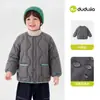 Chaqueta Acolchada de Algodón para Niñas Dudu para Otoño, Abrigo de Algodón para Niños, Ropa Exterior Resistente al Agua para Niños, Ropa Exterior para Bebés para Otoño