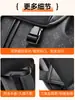 Mochila Estampada New Retro Transfronteiriça para Homens, Mochila de Grande Capacidade com Cordão e Fivelas Duplas, Bolsa para Computador para Deslocamento no Trabalho