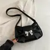 Bolso de Hombro Plegado Estilo Coreano de Moda con Lazo Transfronterizo para Mujer 2026 Nuevo Versátil Bolso de Mano para Instagram Bolso de Axila Bolso de Mujer