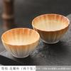 Oferta Especial de Liquidación Taza de Té de Cerámica Taza de Té Individual Taza de Maestro de Cerámica Gruesa para el Hogar Horno Ru Taza para Cata de Té Pintada a Mano Taza de Té