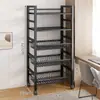 Estante prateleira piso sala de estar simples casa exposição estante prateleira de armazenamento ferro multi-camada rack de armazenamento de lanches