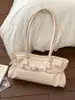 Bolsa de Ombro Feminina Retro de Alta Qualidade Transfronteiriça Novo Estilo 2026 Estilo Hot Girl Bolsa de Ombro Única Grande Capacidade Bolsa Tote para o Dia a Dia