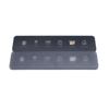 Impresión de placa de circuito impreso de procesamiento de fábrica, panel de lente de plástico PMMA, placa protectora de pantalla LCD, panel de PC negro, placa esmerilada