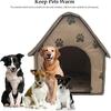 Los fabricantes suministran nido para mascotas plegable de tamaño pequeño, casa portátil para perros de interior, nido para mascotas adecuado para perros pequeños y medianos, cama
