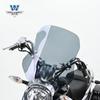Muscle car Wolf adequado para Haojue TR150E modificação de para-brisa para-brisa para-brisa dianteiro cola temperada anti-esmagamento especial