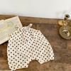 2025 Nuevo Mono de Verano para Bebé Pantalones Lindos de Oso con Bolsillo de Solapa Sin Mangas Harem para Bebés y Niños Pequeños Ropa de Bolsa para Caca Ropa para Gatear