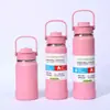 Botella Espacial Portátil de Silicona Inferior Amazon de Gran Capacidad Doble Bebida para Deportes al Aire Libre Taza Termo de Acero Inoxidable 304