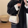 Bolsas de Nicho Elegantes de Gama Alta 2026 Nuevas Bolsas para Mujer Otoño e Invierno Retro Versátil Bolso Cruzado Bolso de Hombro Único Bolso de Axila