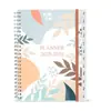 Versão Transfronteiriça do Plano Semanal, Plano Mensal, Bloco de Notas, Planejador de Preenchimento Automático, Agenda Destacável de Check-In, Plano de Escritório