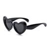 Nuevas gafas de sol de amor transfronterizas para mujer, inflables, con forma de corazón de melocotón, lindas gafas de bebé, gafas de sol de moda para hombres y mujeres con forma de corazón.