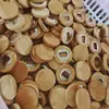 Abrebotellas de Cerveza de Madera de Bambú Creativo Imán Redondo para Refrigerador Abrebotellas de Cerveza Herramientas para Cocina del Hogar