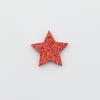 Accesorios de materiales DIY hechos a mano transfronterizos accesorios estrella de 2 cm estrella de cinco puntas polvo dorado tela accesorios para el cabello para niños enchufe