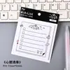 Notas Adhesivas Meow Affairs Creativas Lindas Lista Pegajosa Planificador Manual de Gestión del Tiempo Mini Bloc de Notas