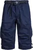 Calça Bermuda 3/4 Masculina Verão Estilo Americano Secagem Rápida Esportiva Casual Outdoor Tática Militar Tendência Atacado 2026