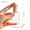 Botellas dispensadoras de perfume de alta gama 10/20/30ml 50ml 100ml botellas vacías de spray portátiles dispensadores de muestras de vidrio