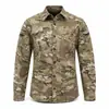 Camisa Táctica Delgada Hanye para Montañismo al Aire Libre Camisa Urbana de Secado Rápido Ropa Táctica Camisa Casual de Negocios para Hombre