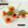 Girasol Simulado Flor Falsa Estilo Europeo Rama de Girasol Estilo Pastoral Hogar Fotografía Accesorios de Baile Ramo de Boda