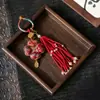 Broche Amuleto de Éxito Estilo Chino Tradicional, Broche de Seguridad Anti-Estrés, Colgante de Paz Antiguo Chapado en Oro, Regalo