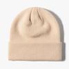 Gorro de malha com flange para homens e mulheres, outono e inverno, chapéu de inverno, macio, quente, neutro, esportivo, de lã, tricotado