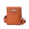 Mochila Kelly de Piel de Vaca de Primera Capa para Mujer, Mochila Pequeña de Moda y Ligera para Viajes Diarios, Bolso de Piel Granulada de Gama Alta