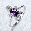 Anillo de tortuga colorido de platino y diamante azul más vendido transfronterizo moda para hombres y mujeres anillo simple una generación de venta al por mayor