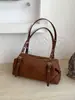 Bolso de axila único y sofisticado para mujer, bolso tipo bowling simple nuevo, bolso de hombro versátil, bolso tipo almohada, versátil