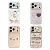 Adecuado para Apple para Transformar Instantáneamente en 18Promax Funda de Teléfono iPhone de Gato Kt con Ventana Grande de Dibujos Animados con Carcasa Corning Suave y Dura Personalización UV
