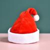 Hong Kong Amor Decoraciones Navideñas Papá Noel Sombrero Rojo Navideño Brillante Papá Noel Adulto Niños Sombrero de Navidad