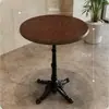 Mesas y sillas de estilo rústico para restaurantes de alta gama, cafeterías y restaurantes de fusión de moda y nicho que sirven cocina occidental, hechas de madera maciza