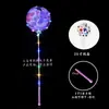Puesto de Mercado Transfronterizo Estilo Mercado Nocturno Bola de Onda Luz Electrónica Parpadeante Navidad Bola Impresa a Doble Cara de 20 pulgadas Bola de Atmósfera Globo