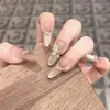 Uñas Portátiles en Caja Transparente al por Mayor para Tiendas Físicas, Parches para Uñas Artísticas, Pegatinas de Uñas Terminadas, Uñas Postizas Removibles