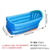 Bañera inflable para bebé PVC bañera grande engrosada bañera de cuerpo completo para bebé bañera plegable para recién nacido piscina inflable